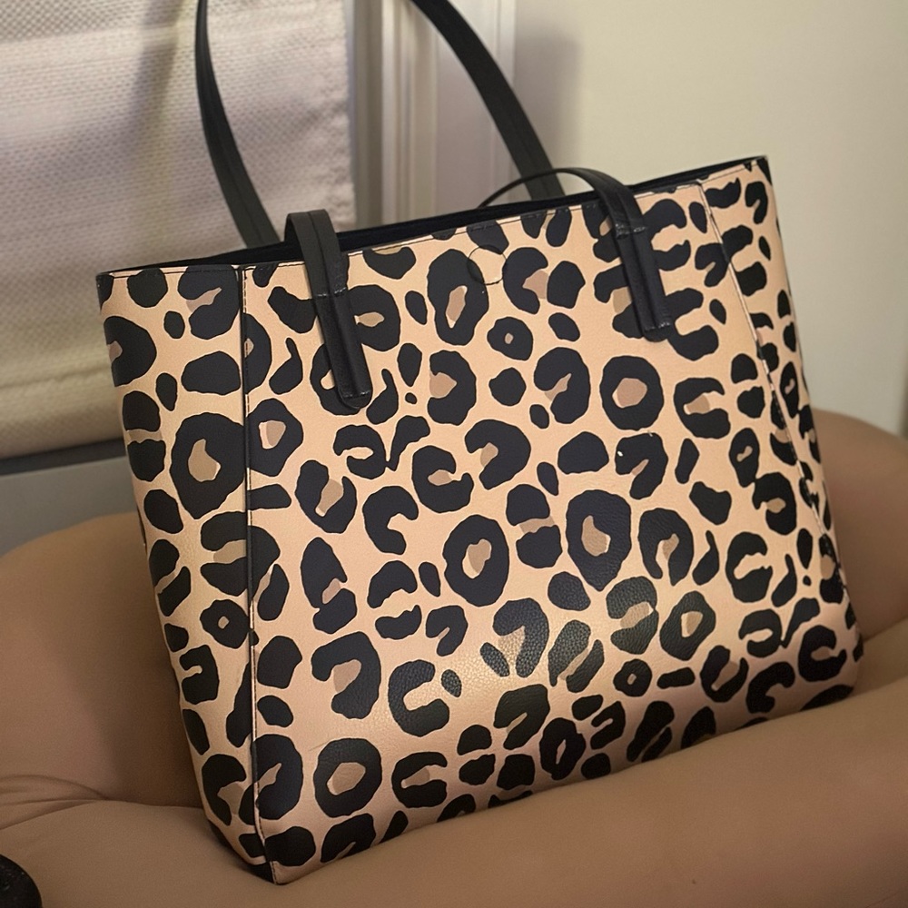 Leopard Print Tote Bag